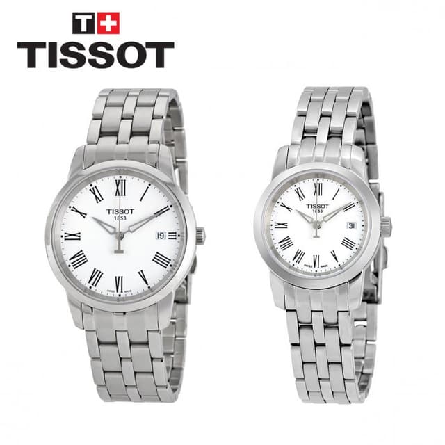 Tissot Classic Dream Stainless Steel Quartz Watch — View 1