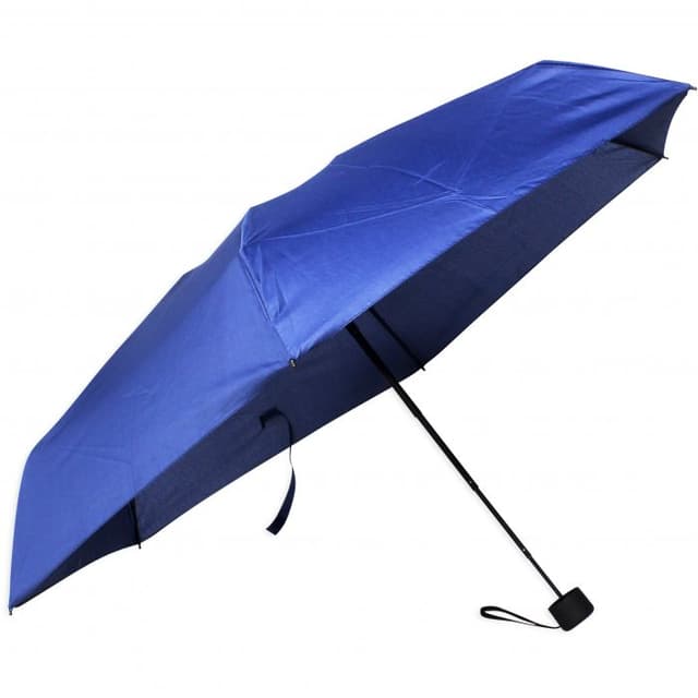 19-Inch Compact Lightweight Foldable Travel Umbrella for Everyday Carry — View 3