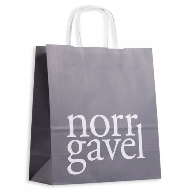 A4 Kraft Paper Bag with Twisted Handle for Eco Branding — View 2