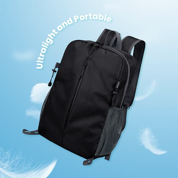 Light Hiking Foldable Backpack with Storage Pouch — View 4