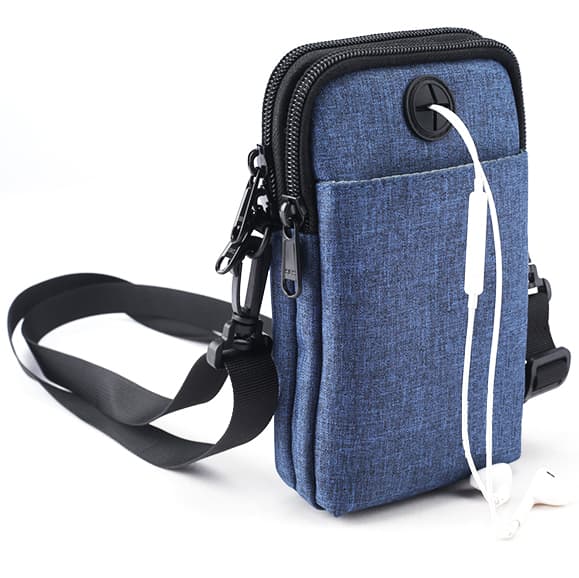 Travel-Ready Mini Sling Bag with Removable Strap for Daily Use — View 1