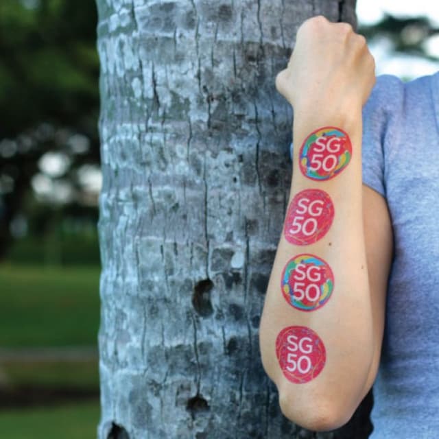 Custom Printable Waterproof Temporary Tattoo Stickers for Events and Branding — View 3