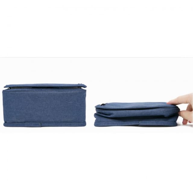 Large-Capacity Cosmetic and Toiletry Travel Pouch for On-the-Go Grooming — View 1
