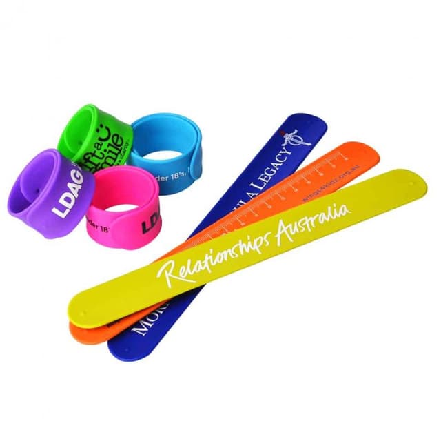 Silicone Slap Band Wristband for Fun Brand Promotion and Events — View 1