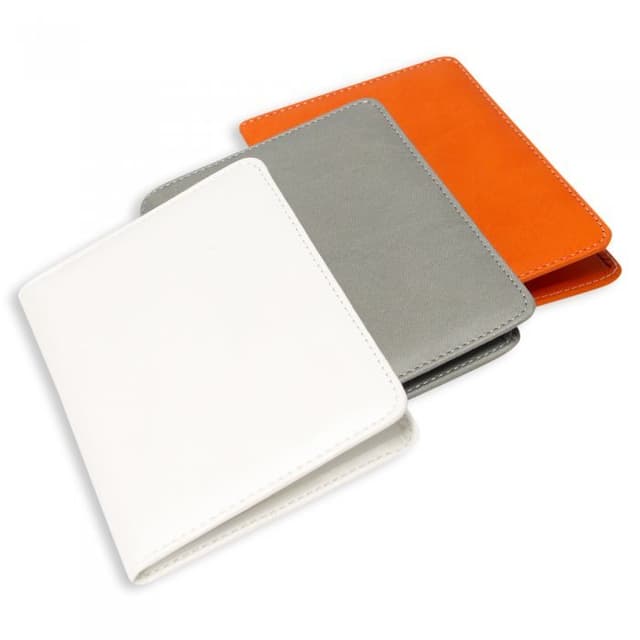 Smooth PU Leather Passport Cover with Card Slots — View 3