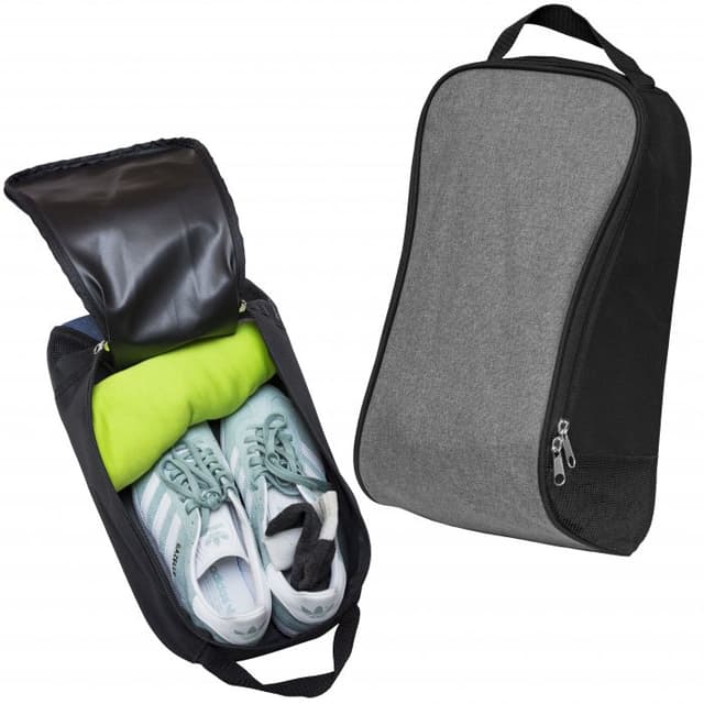 Wanderer Shoe Bag with Ventilated Netting Compartment — View 3