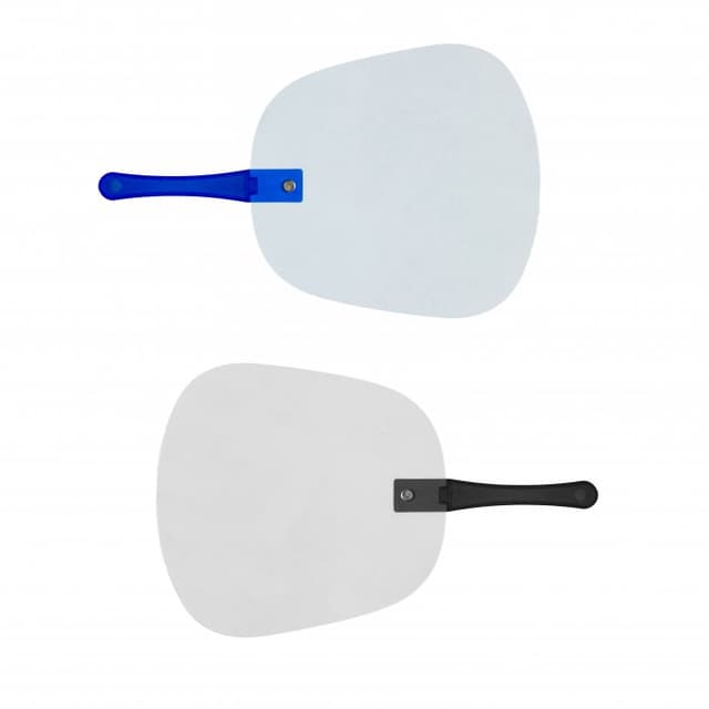 Handheld Plastic Promotional Fan for Outdoor Events and Festivals — View 1