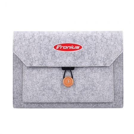 13 inch Premium Felt and PU Leather Macbook Sleeve — View 1