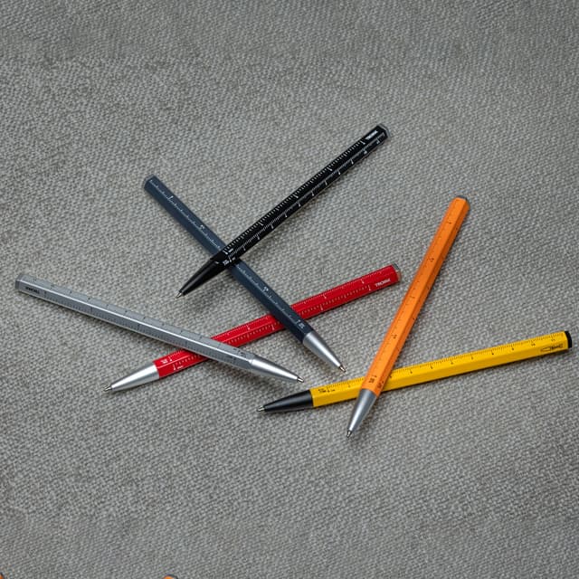 Troika Construction Basic Aluminium Ballpoint Pen — View 3