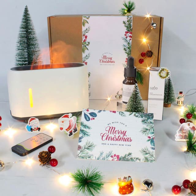 Joy & Peace Festive Humidifier Christmas Gift Set — View 1