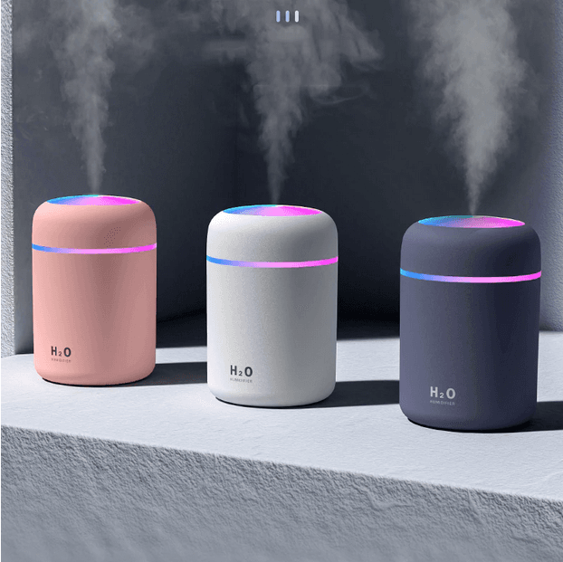 Dazzle Ultrasonic Humidifier and Aroma Diffuser with Ambient Light — View 3