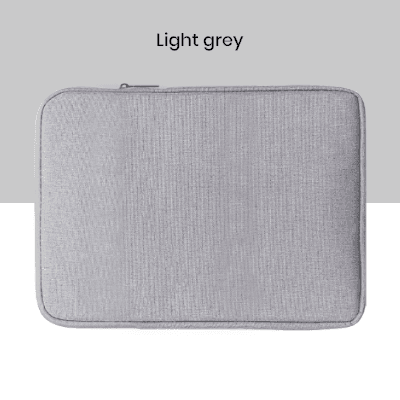 15 inch GO Polyester Laptop Sleeve with Padded Body — View 5