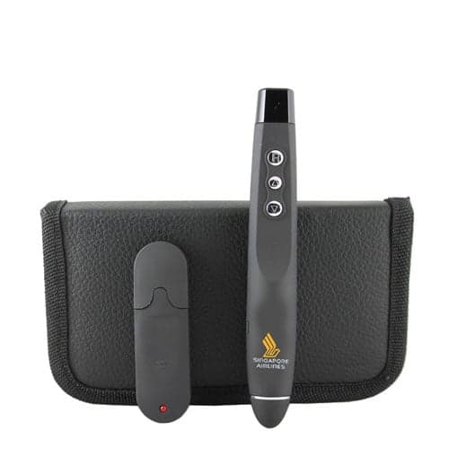 Compact Wireless Presenter with Red Laser Pointer — View 3
