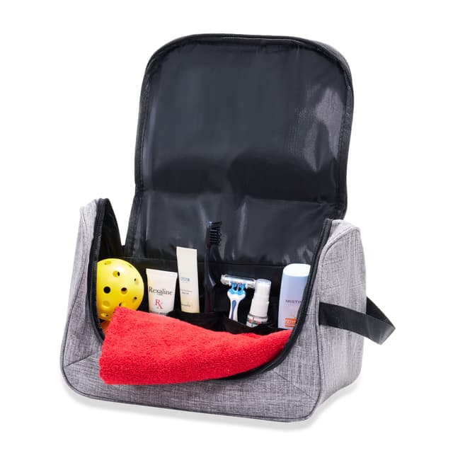 Kairos 2-in-1 Canvas Gym Bag with Detachable Toiletries Holder — View 4