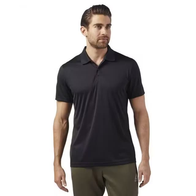 Plain Dri-Fit Polo Shirt in Breathable Microfiber for Uniforms — View 2