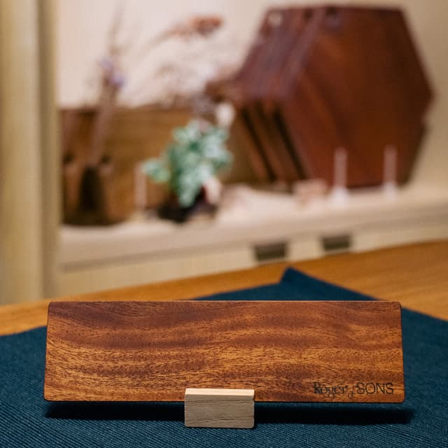 Roger and Sons Reclaimed Local Wood Bookmark for Readers — View 4