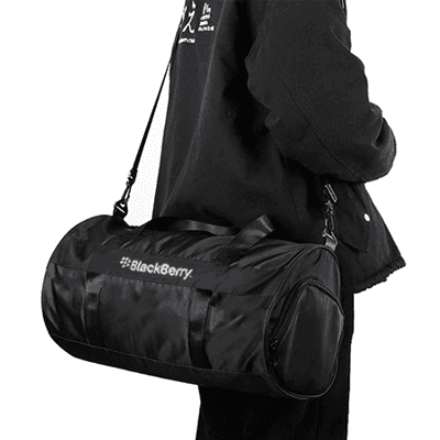 SPRINT Oxford Travel Duffel Gym Bag with Shoe Compartment — View 2