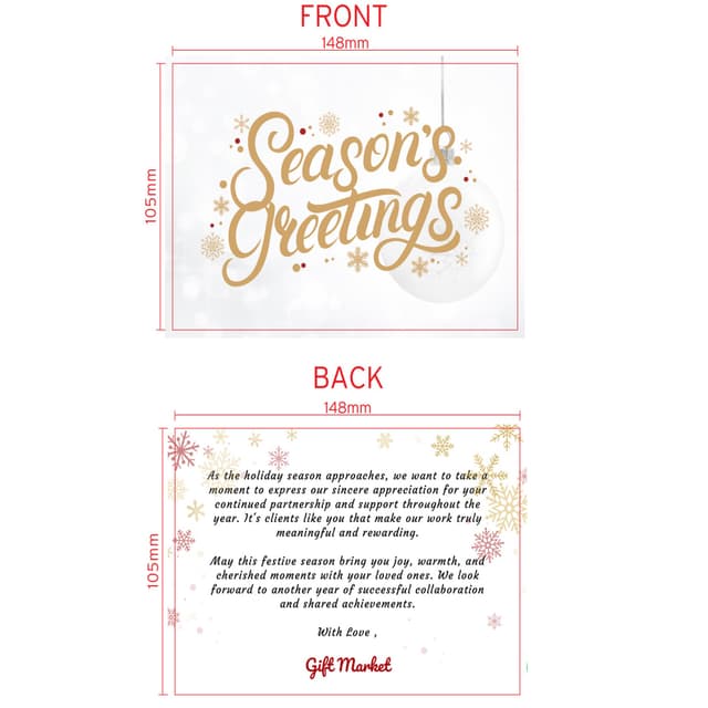 Plantable Seed Paper Christmas Greeting Card — View 5