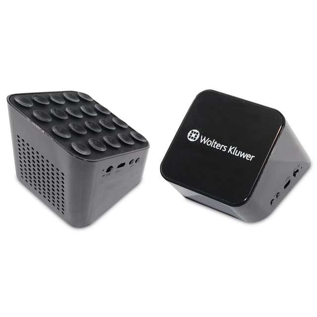 2-in-1 Suction Bluetooth Speaker with Built-In Phone Stand — View 4