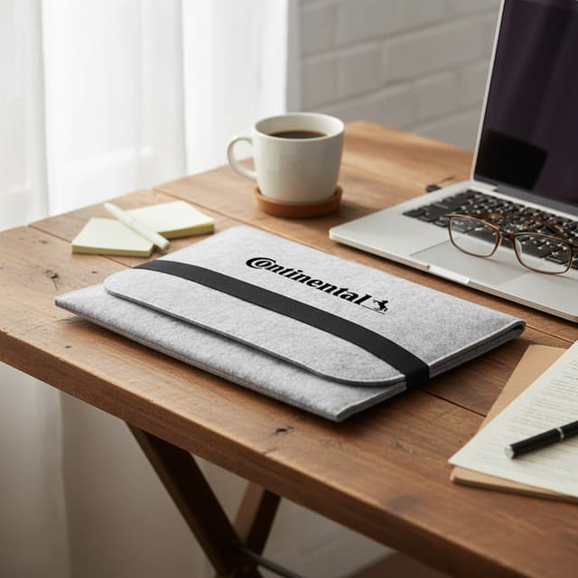 13 inch Felt Laptop Sleeve for Everyday Device Protection — View 1