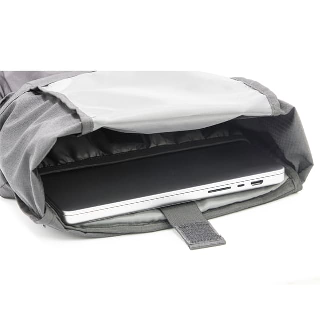 Recycled PET Laptop Backpack with Padded 16-Inch Compartment — View 4