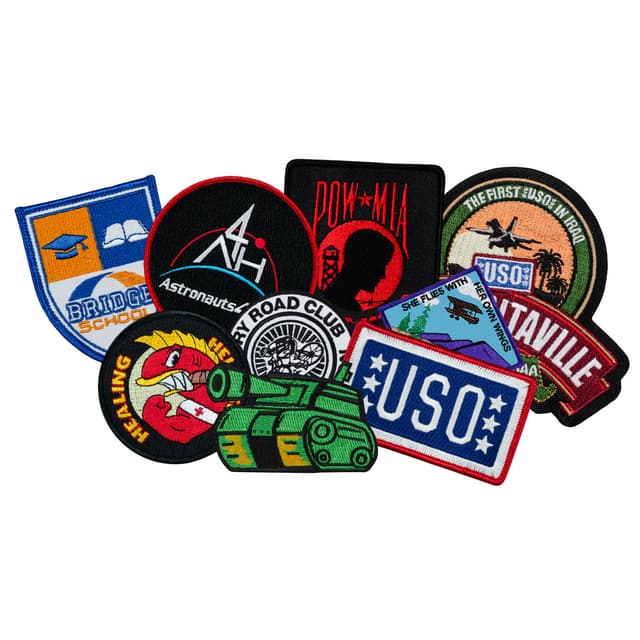 Custom Embroidery Patch for Branded Apparel and Uniform Accessories — View 2