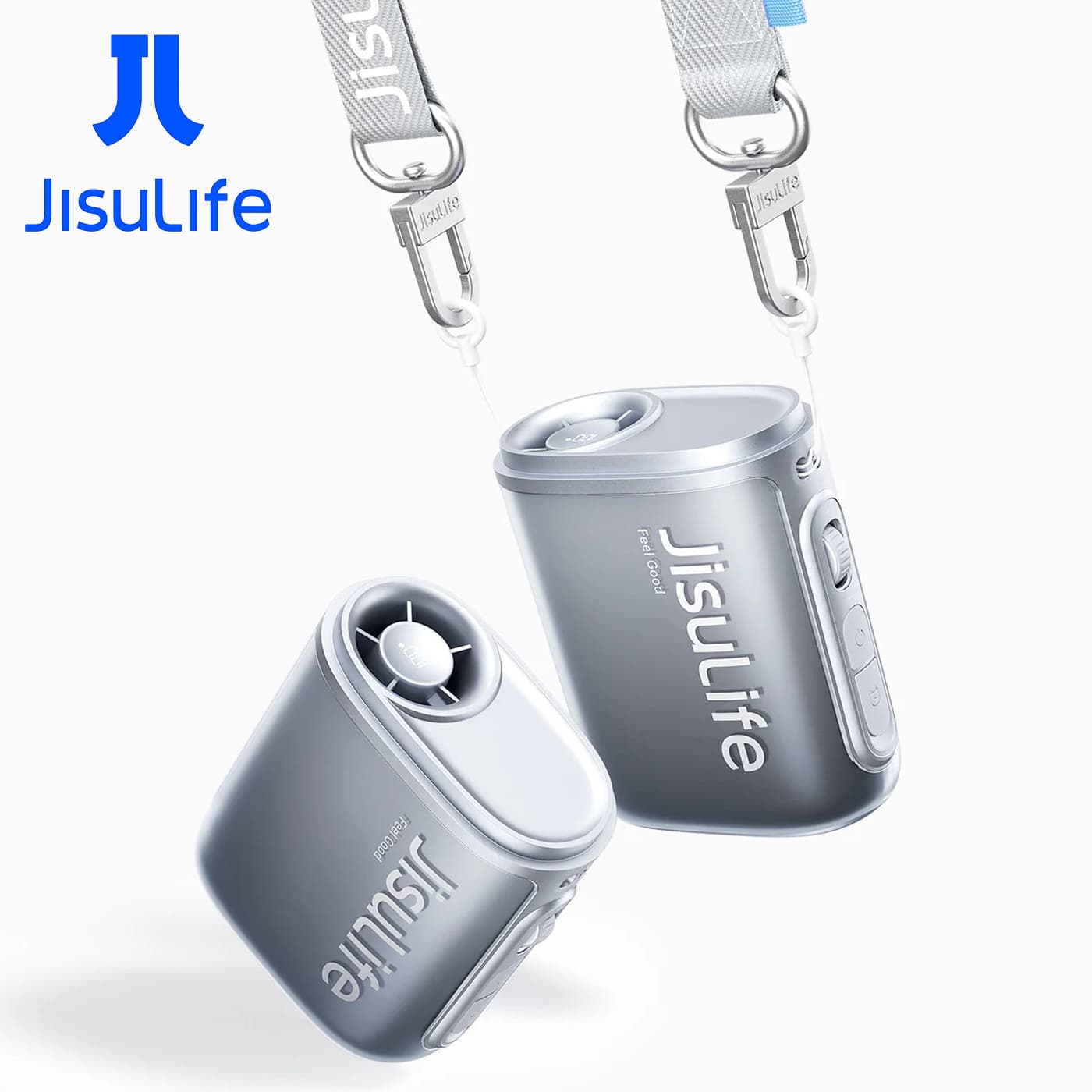 Jisulife Life5 Rechargeable 100-Speed Bladeless Neck Fan — View 1