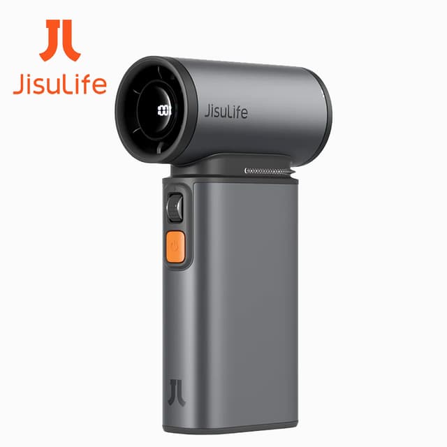 Jisulife Ultra 9000mAh Rechargeable Handheld Fan — View 1