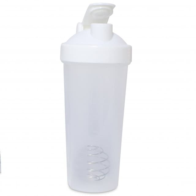 BPA-Free 600ml Protein Shaker Bottle with Steel Mixing Ball — View 3