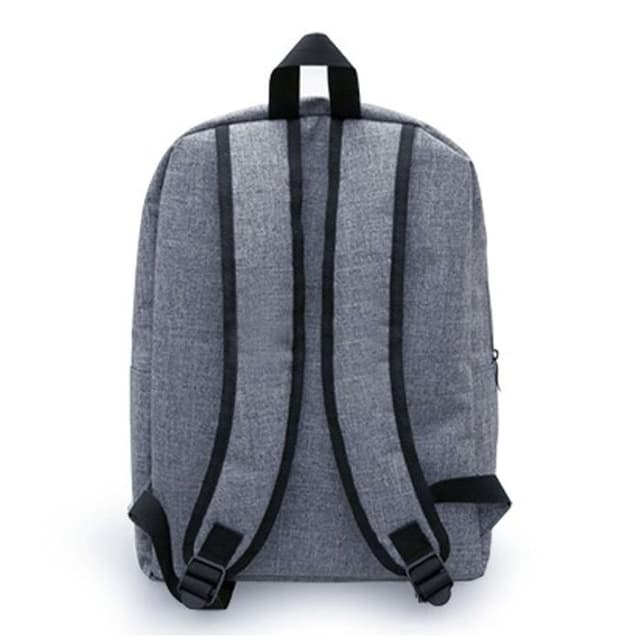 Classic Canvas Backpack with Front Pocket and Padded Straps — View 2