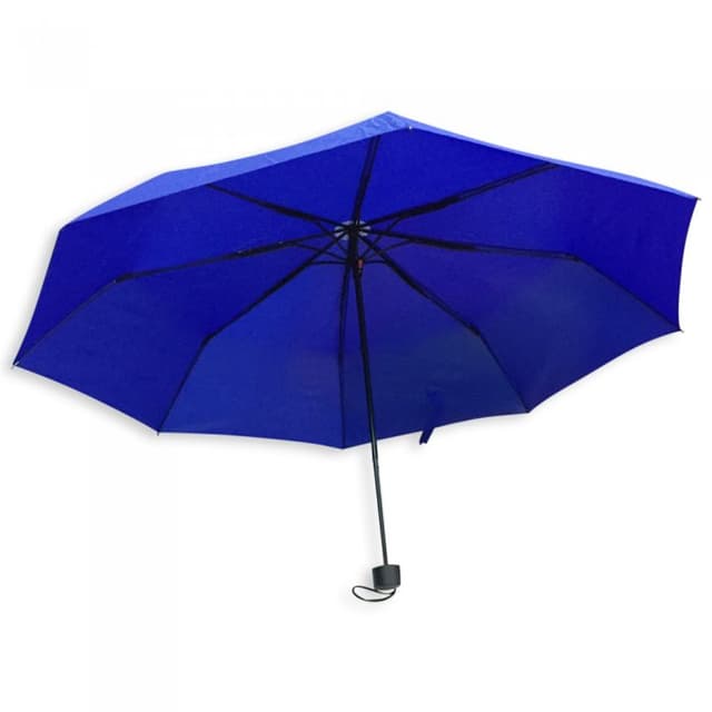 Compact 21-Inch Foldable Umbrella with Custom Logo Printing — View 2