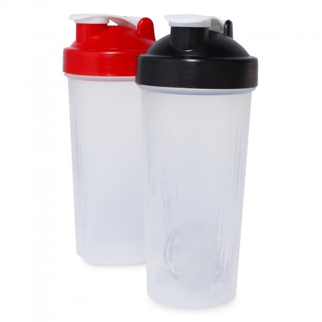 BPA-Free 600ml Protein Shaker Bottle with Steel Mixing Ball — View 4