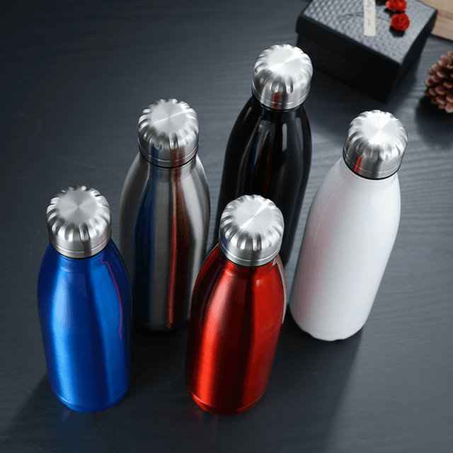 500ml Insulated Stainless Steel Water Bottle — Hot and Cold — View 4
