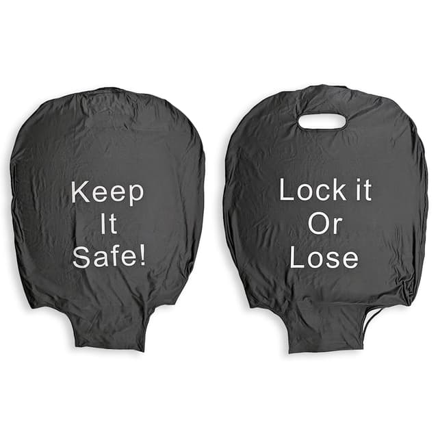 Custom Printed Spandex Luggage Cover for Brand Visibility — View 4
