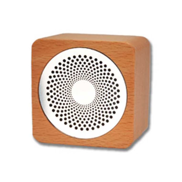Wood Finish Bluetooth Speaker with Premium Sound Quality — View 1