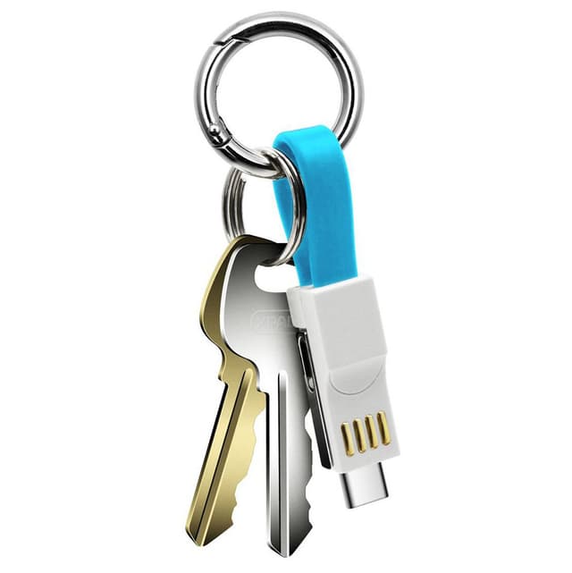 3-in-1 Magnetic Keyring Charging Cable — Ultra Portable Design — View 1