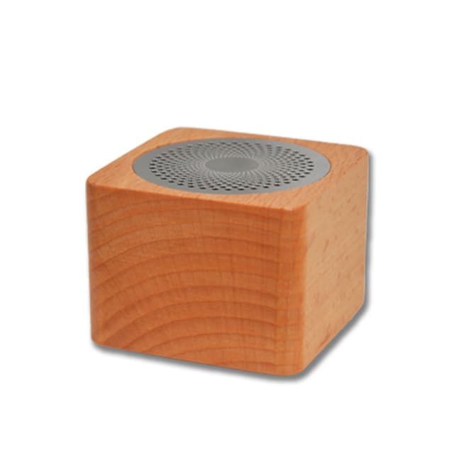 Wood Finish Bluetooth Speaker with Premium Sound Quality — View 2