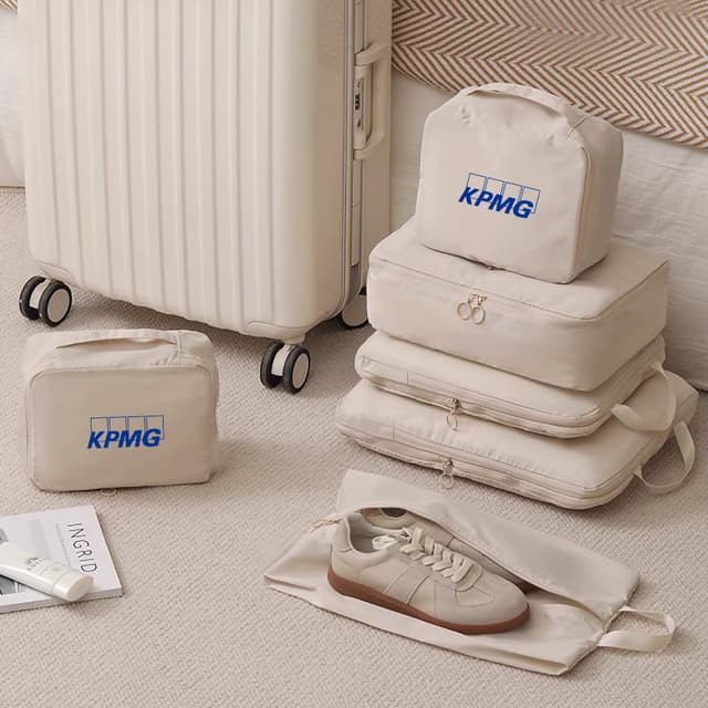Six-Piece Travel Luggage Organiser Set for Neat Packing — View 1